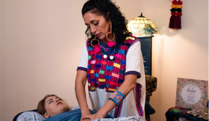 Mayan Massage:  Interview of Dr. G with Tonya Sharma (Model)