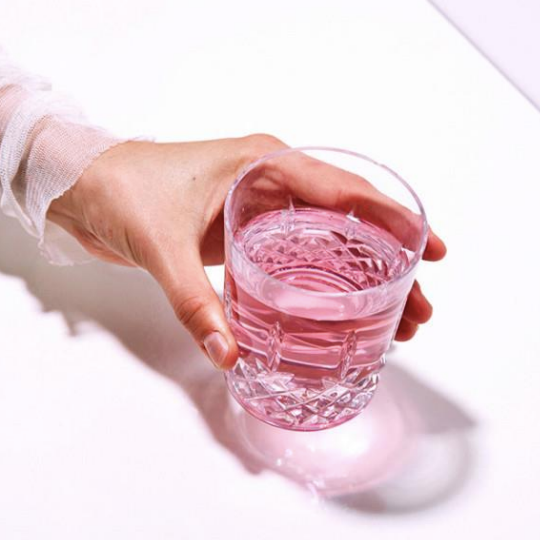 Trendy Pink Water